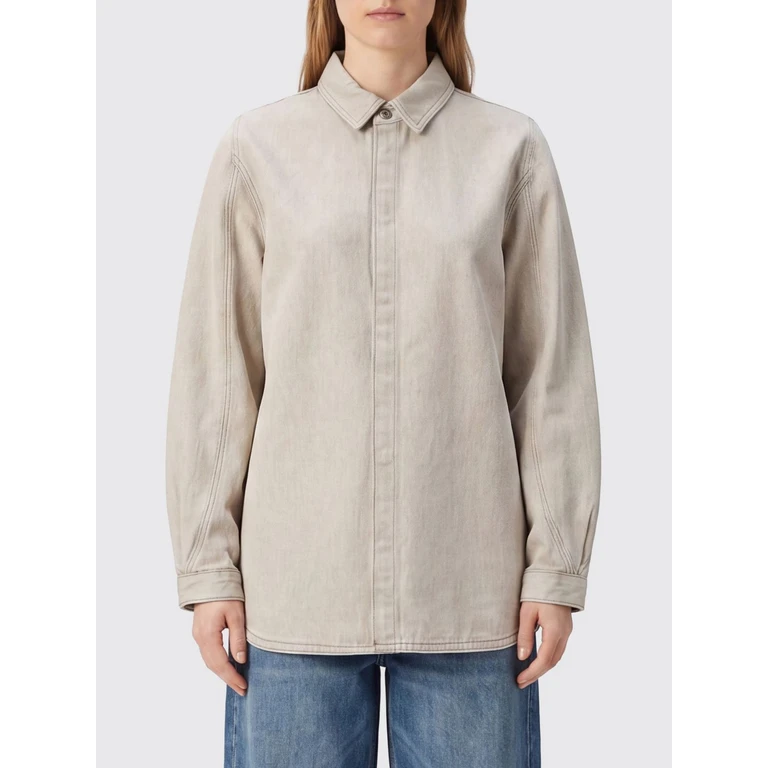 Amelo de-Nîmes Relaxed Fit Cotton-Blend Shirt (26ESHW00565AD00044130)