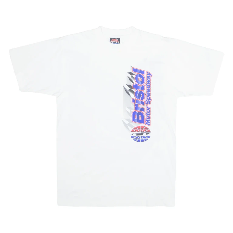 SPEEDWAY MOTORSPORTS Bristol Mens T-Shirt White USA M