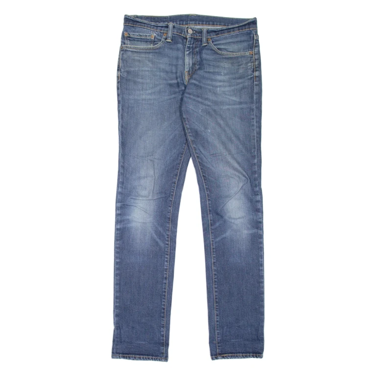 LEVI'S 511 Jeans Mens Blue Slim Straight Stone Wash W31 L34
