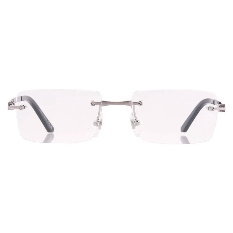 Cartier Santos de Cartier Demo Rectangular Mens Eyeglasses CT0511O 003 55