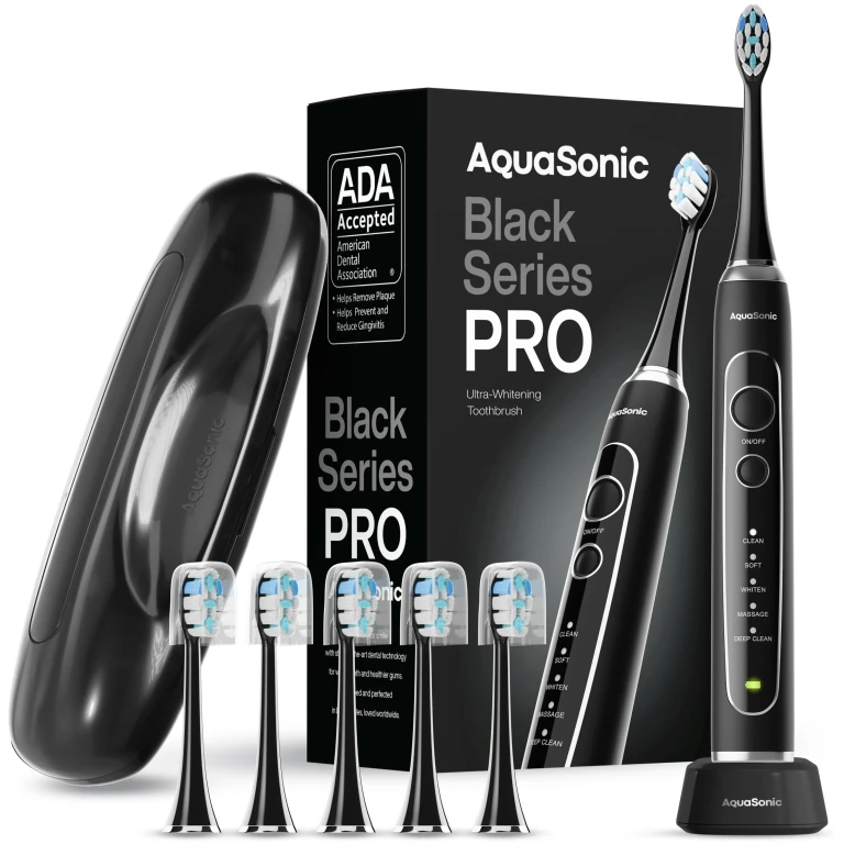Black Series PRO - Ultra-Whitening Electric Toothbrush