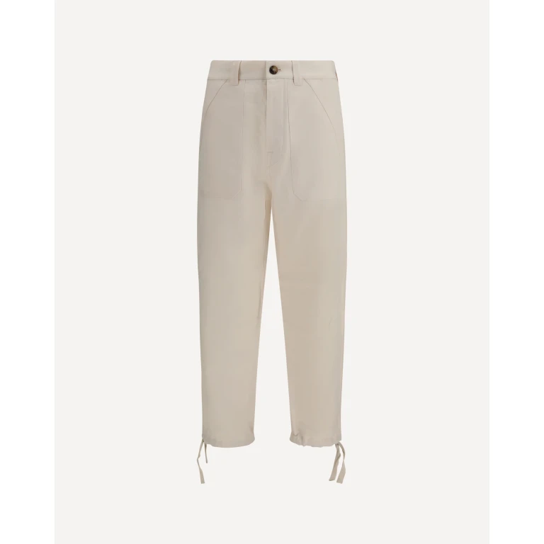 Pantaloni in lino uomo Brunello Cucinelli taglia 52