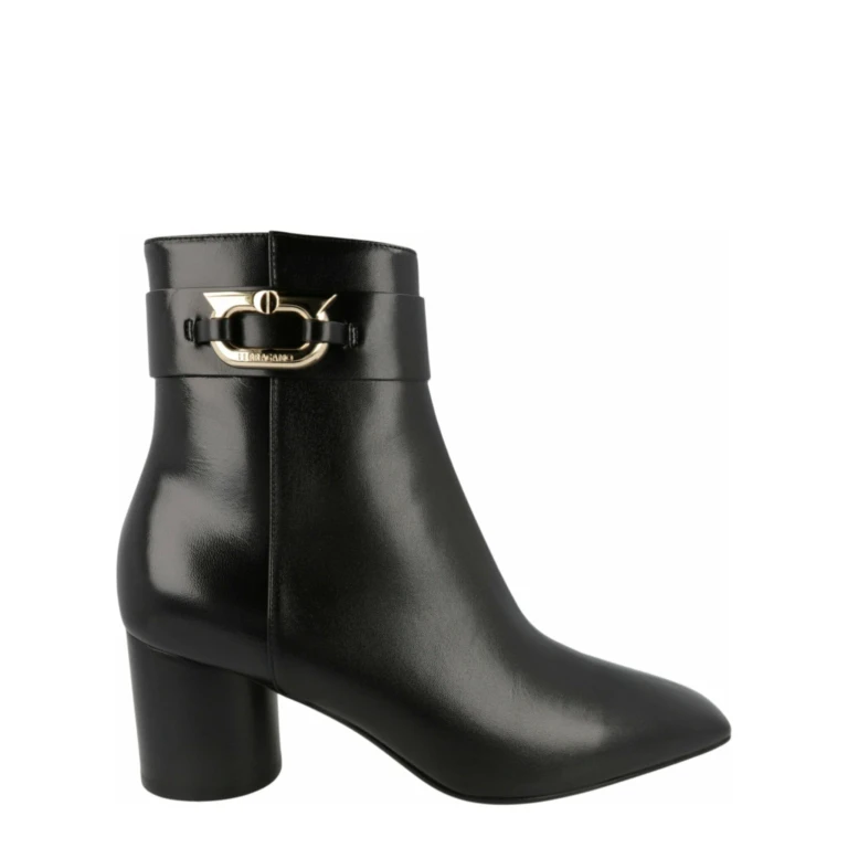 Placida Leather Booties