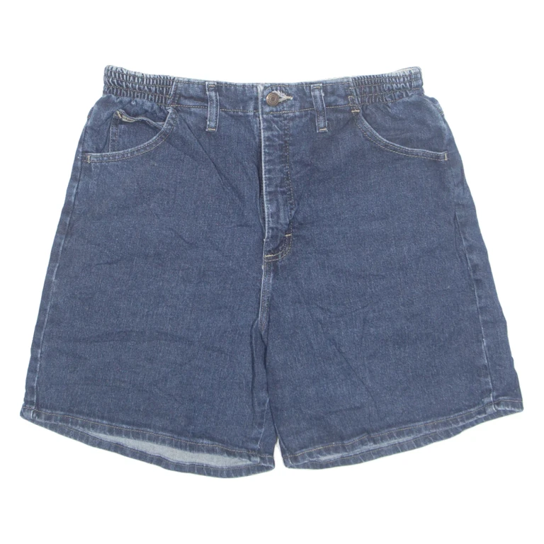 LEE Womens Denim Shorts Blue 90s M W32
