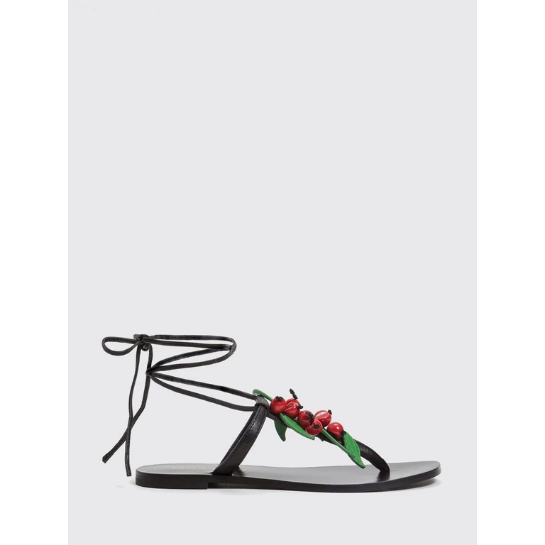 Heeled Sandal Woman color Black (261TGT10000006)