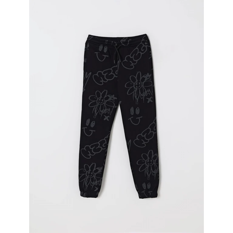 MSGM KIDS Pants Kids color Black (F5MSJBFP245110)