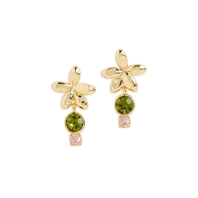Mignonne Gavigan Fabiana Studs Gold Multi One Size