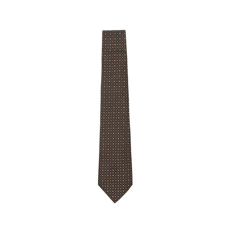 Canali Diamond-pattern Tie
