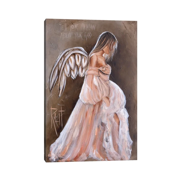 Tell Your Mountain by Ruth's Angels - Canvas Gallery Wrap