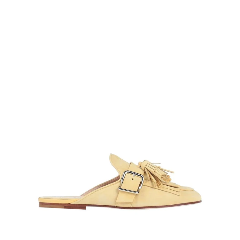 Tod's Leather Flat Mules (XXW79A0X810HR0G017)