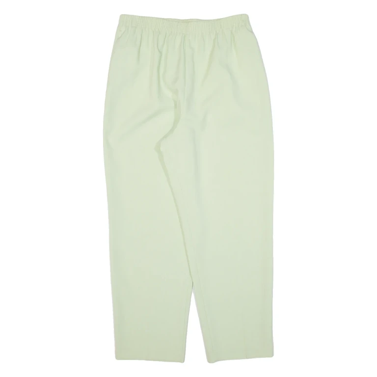 Womens Trousers Green Relaxed Tapered W29 L26