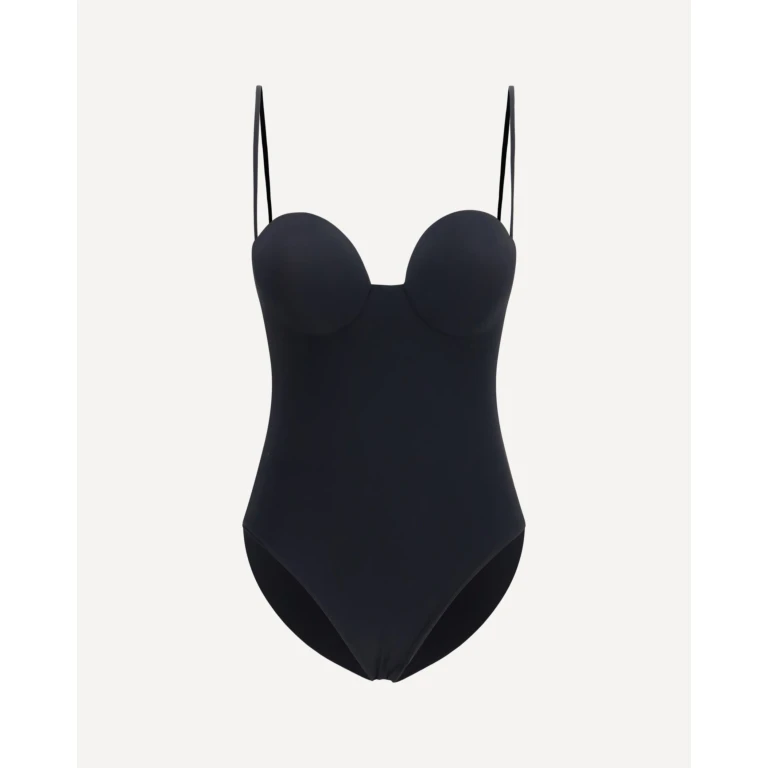 Retro bustier one-piece Swimsuit Female 38