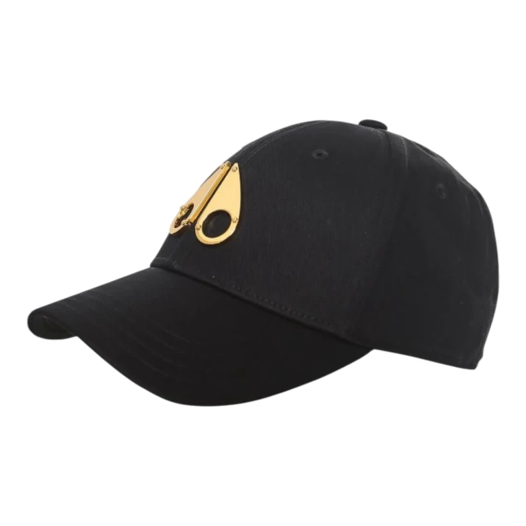 LOGO ICON MEN Adjustable Strapback Hat BLACK/GOLD
