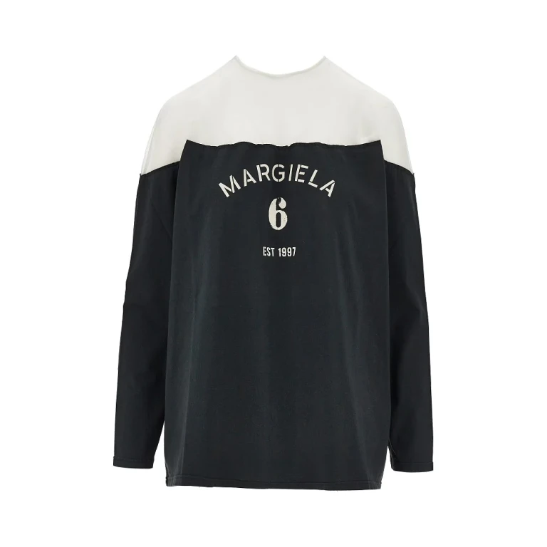 Jersey T-shirt with mesh insert Woman XS