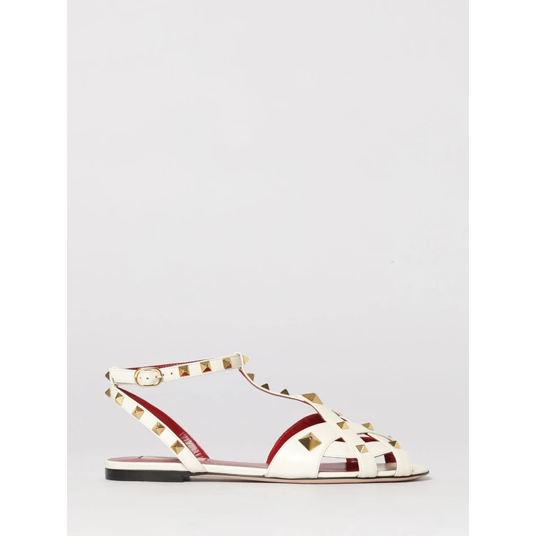 Heeled Sandal Woman color Ivory (8W2S0NN3JYW098)