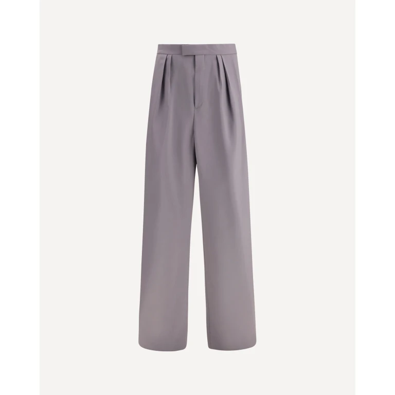 Pantaloni Dries Van Noten Preaches Bis in lana e mohair