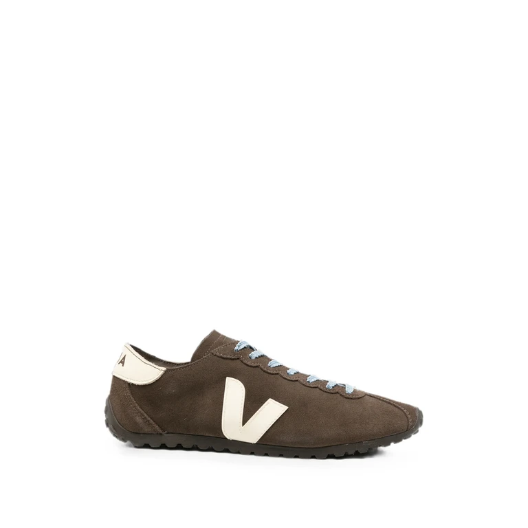 Cateyes Logo-patch Suede Sneakers