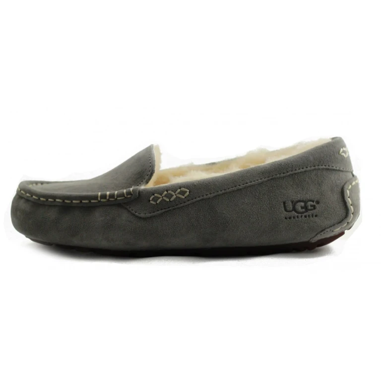[3312-lgry] Womens Ugg Ansley Slipper 'light Grey' - Lgry