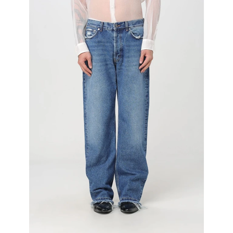 Jeans Men color Denim (FRAYEDCUTDARKRIVERBLUE)