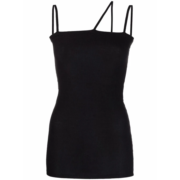 Crossover-strap Vest Top