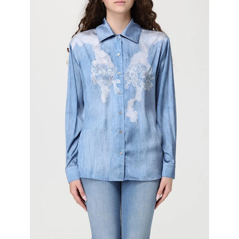 LIU JO Shirt Woman color Blue (UA6343T595879044)