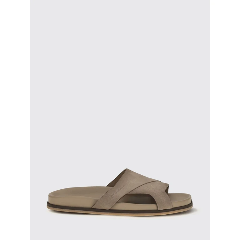 Sandals Men color Beige (MCEK19059HV6MTMEE82)
