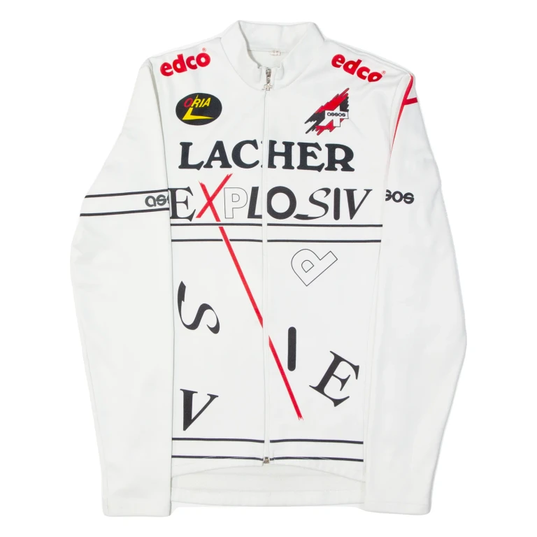 ASSOS Mens Track Jacket White L