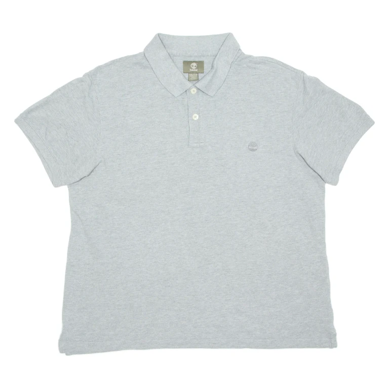 TIMBERLAND Mens Polo Shirt Grey 2XL