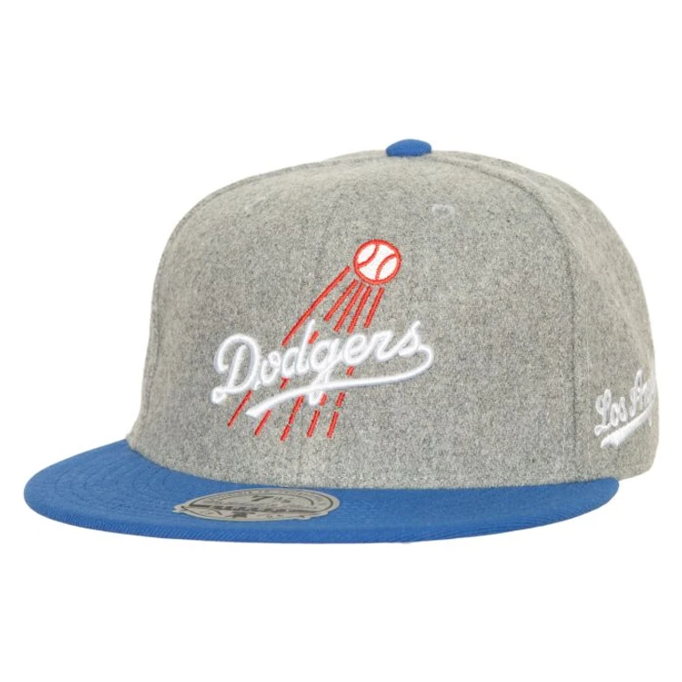 Men's MLB Meltdown Fitted Coop Dodgers Fitted Caps