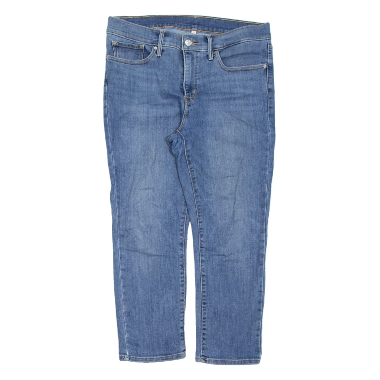 LEVI'S Womens Jeans Blue Slim Skinny Stone Wash W30 L23