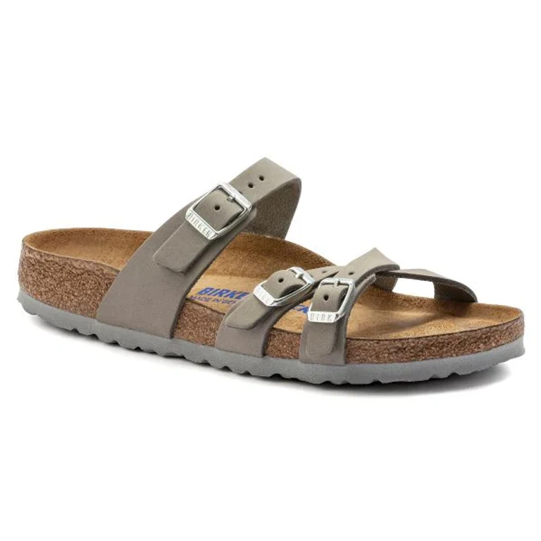 Unisex Franca Nubuck Leather SFB Dove Gray