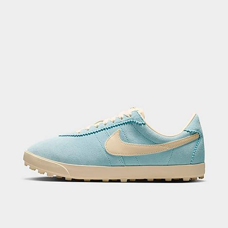 Nike Women's Astrograbber Suede Casual Shoes in Glacier Blue/Muslin Size: 5.0
