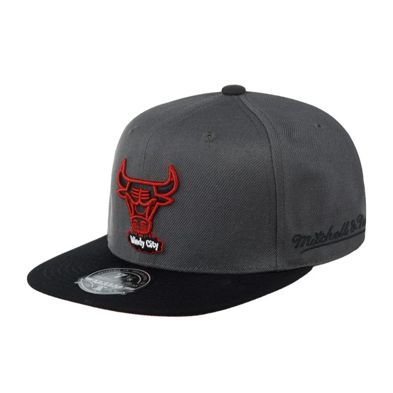 Men's NBA Born And Bred Fitted Hwc Bulls Fitted Caps