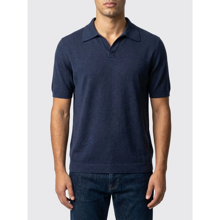 Polo Shirt Men color Navy (261MYA44124NAVY)