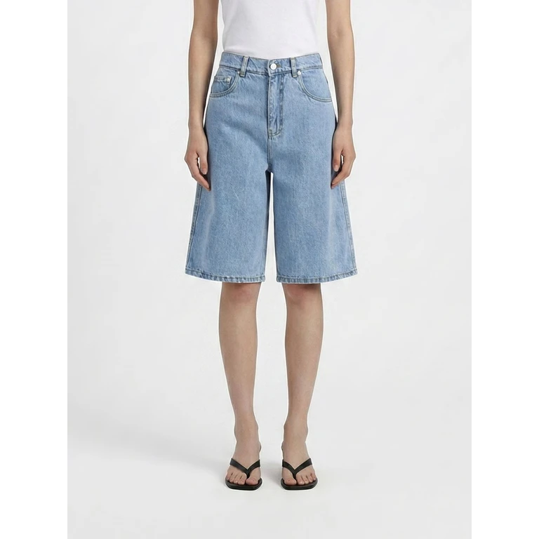 Shorts Woman color Gnawed Blue (COPP86F2056BLU)