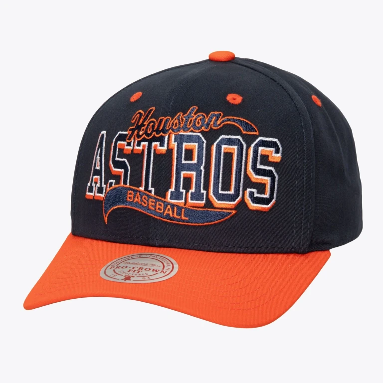 Men's MLB Block Sweep Pro Snapback Coop Astros Snapback Caps