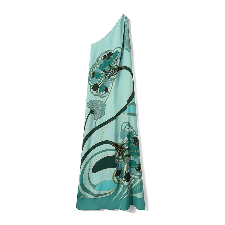 La DoubleJ Robe Courte - Vert (DRE0304SIL026BTU01GR11)