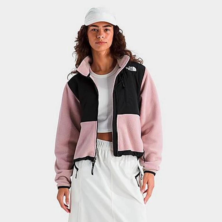 The North Face Women's Retro Denali Jacket in Metal Pink/TNF Black Size: XS