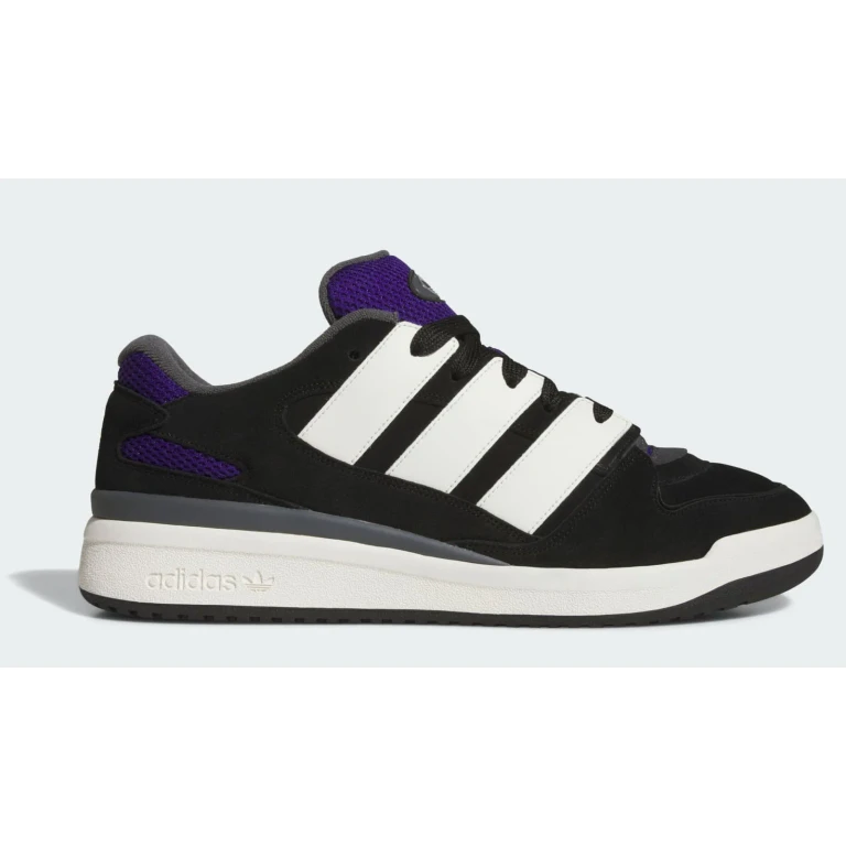 Men's Forum2000 'Black White Collegiate Purple Gum' Sneakers