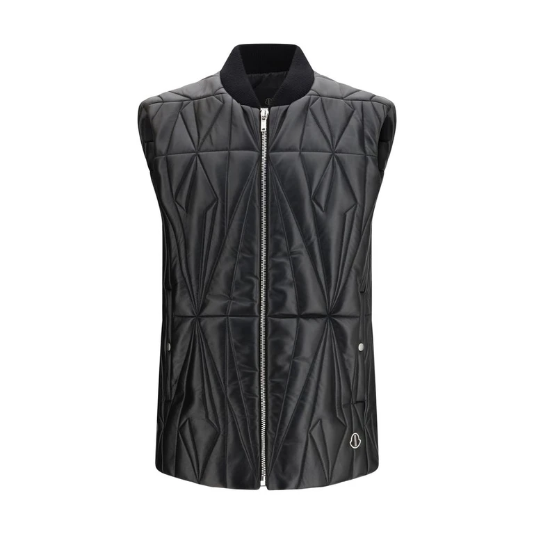 Black Lamb Ovis Aries Sleeveless Jacket Clothing - Men