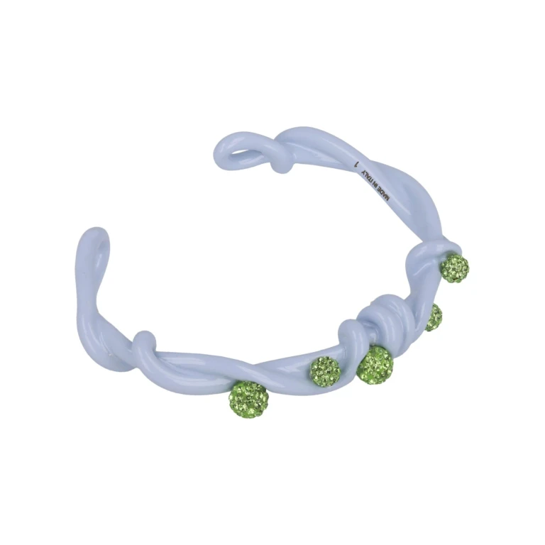 Twisted Crystal Embellished Bracelet