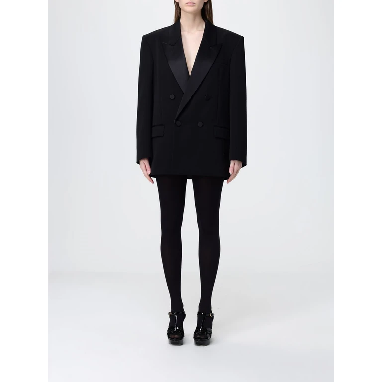 Double-Breasted Wool Blazer (860569Y7E631000)