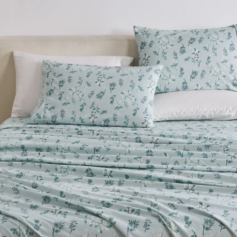 Watercolor Floral Sheet Set - Delia Collection