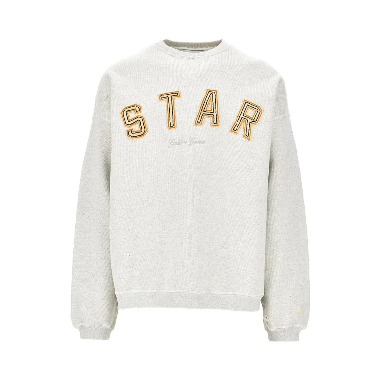 GOLDEN GOOSE Unisex Star Sweatshirt in cotton Female M