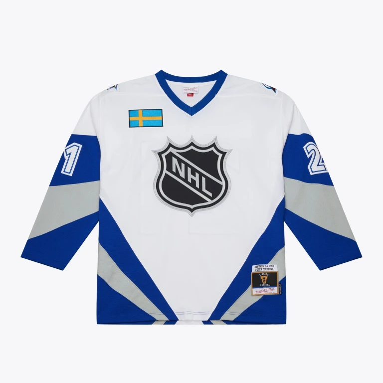 Men's NHL White Jersey All-Star 1999 Peter Forsberg