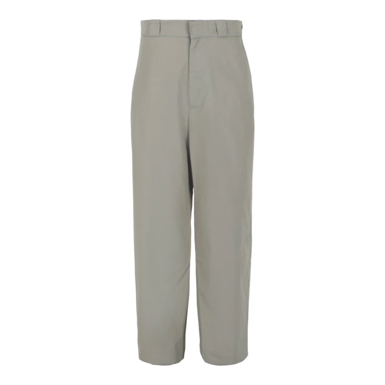 Raw-Cut Woven Pants