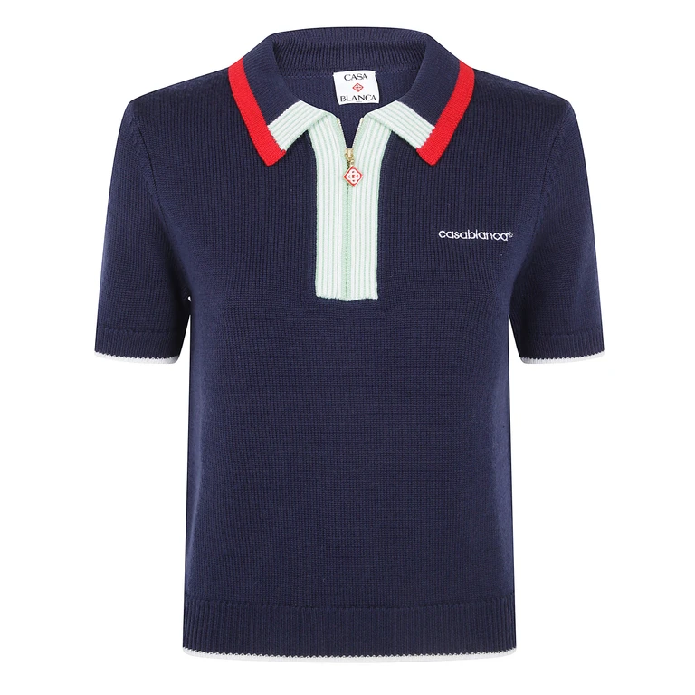 Top Manica Lunga "Merino Polo"