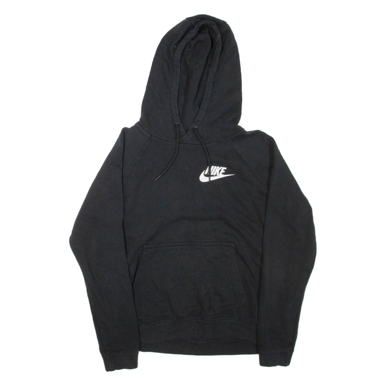 NIKE Womens Black Hoodie M