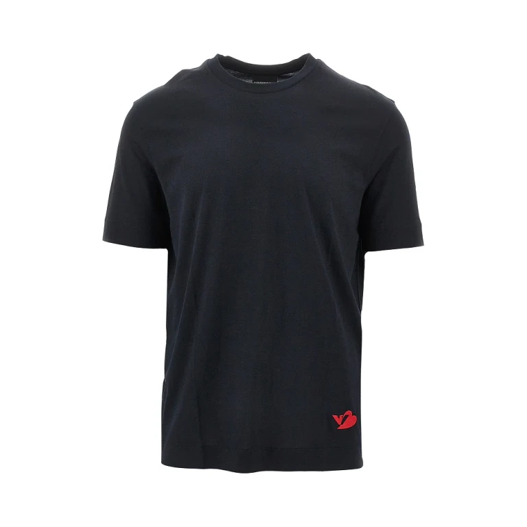 Eagle Heart embroidery t-shirt Man S