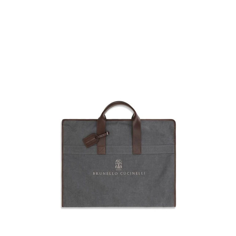 Brunello Cucinelli Gray Polyester Accessories - Men